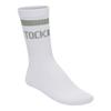 Birkenstock Cotton Crew Stripe Socks - White Sage